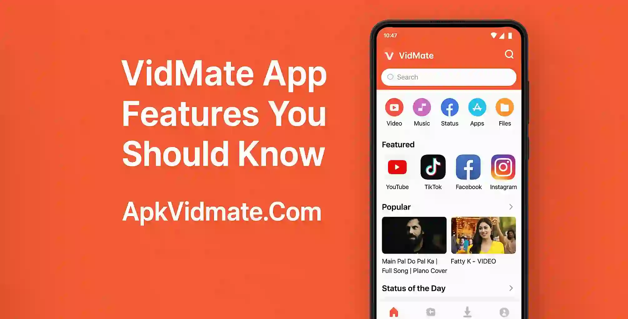 VidMate App Features You Should Know